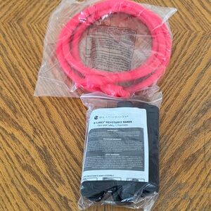 Beachbody Pink and Black Resistance Bands